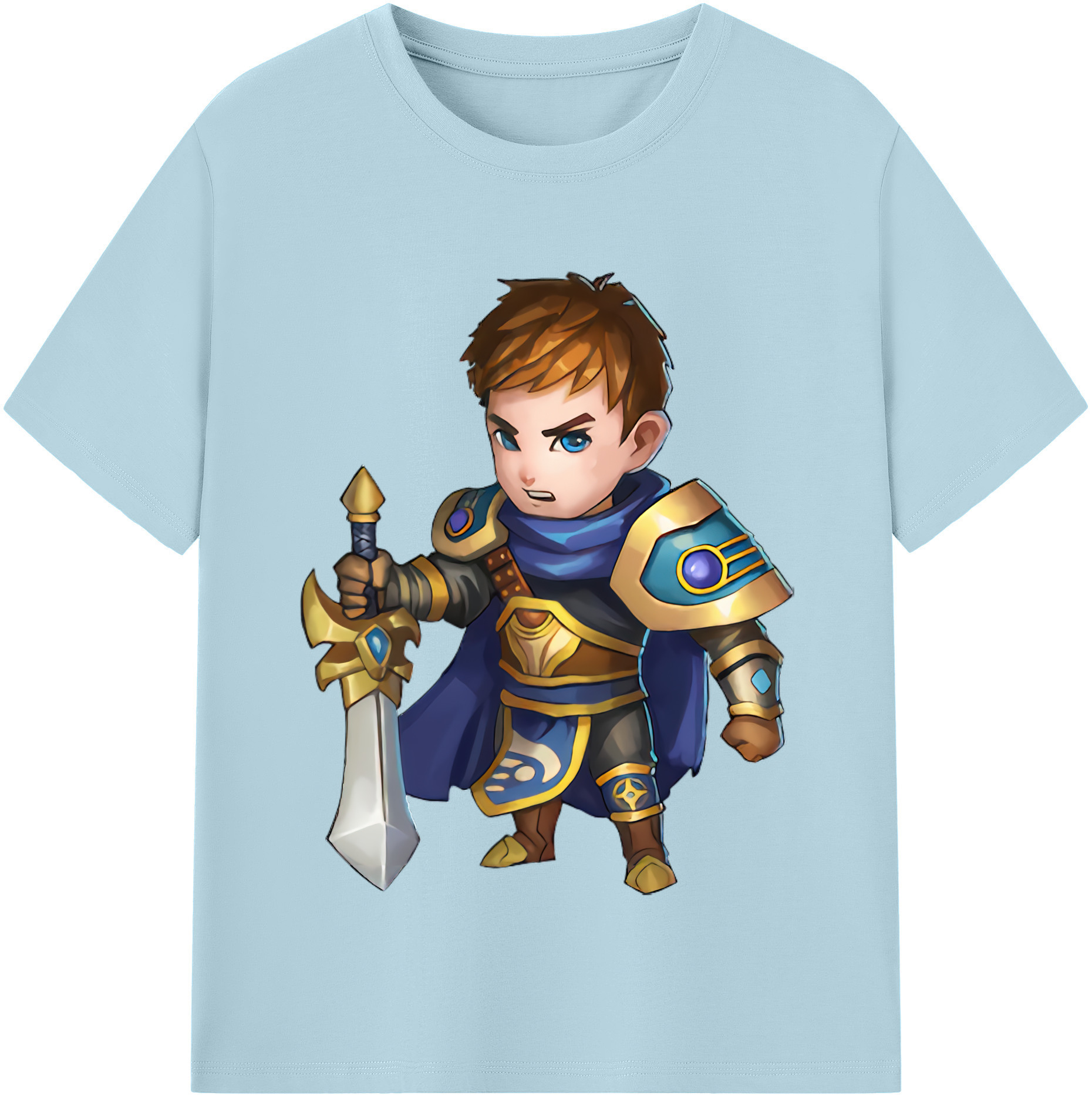 リーグ・オブ・レジェンド League of Legends LOL 綿100％半袖Tシャツ（フロントプリント）